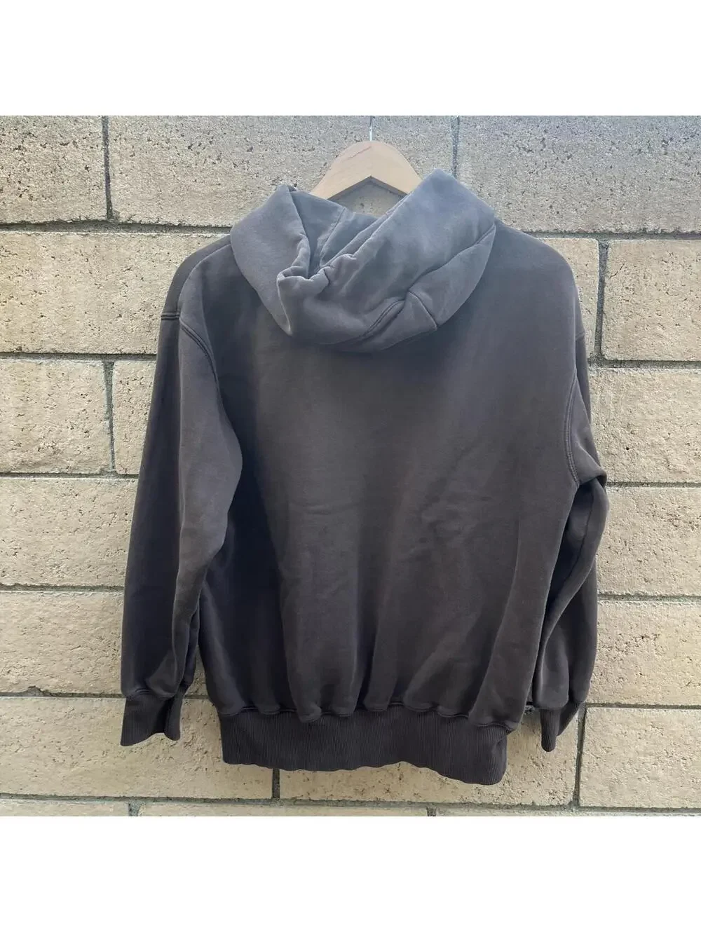 Y2K brown Nike center swoosh hoodie | size XS